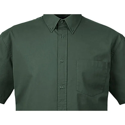 UltraClub Adult Short-Sleeve Whisper Twill