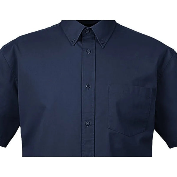 UltraClub Adult Short-Sleeve Whisper Twill