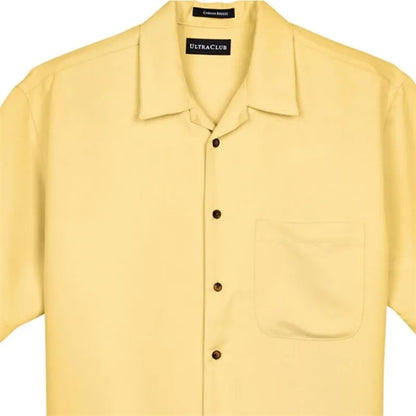 UltraClub Men's Cabana Breeze Camp Shirt