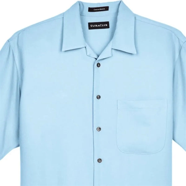 UltraClub Men's Cabana Breeze Camp Shirt