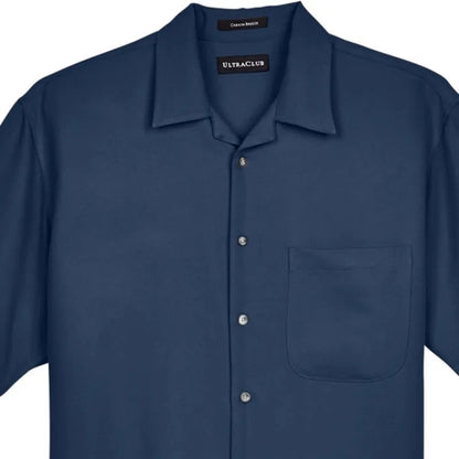 UltraClub Men's Cabana Breeze Camp Shirt