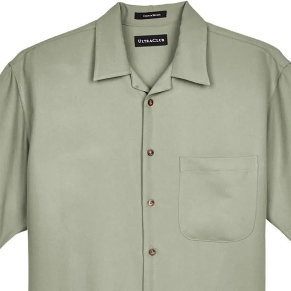 UltraClub Men's Cabana Breeze Camp Shirt