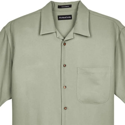 UltraClub Men's Cabana Breeze Camp Shirt