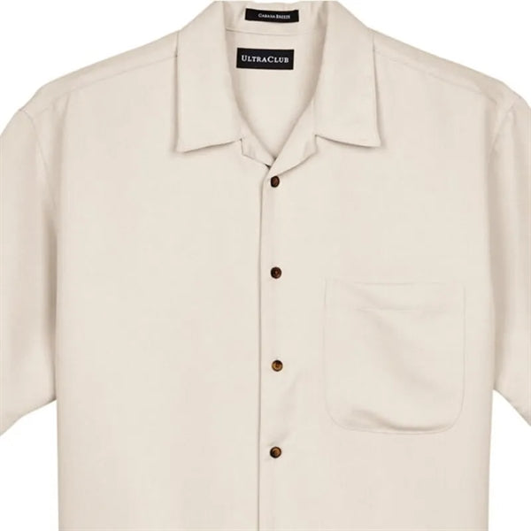 UltraClub Men's Cabana Breeze Camp Shirt