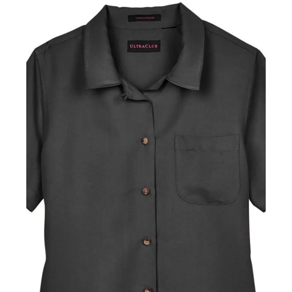 UltraClub Ladies' Cabana Breeze Camp Shirt