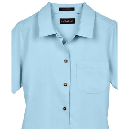 UltraClub Ladies' Cabana Breeze Camp Shirt