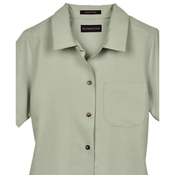 UltraClub Ladies' Cabana Breeze Camp Shirt