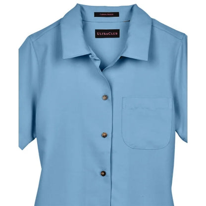 UltraClub Ladies' Cabana Breeze Camp Shirt