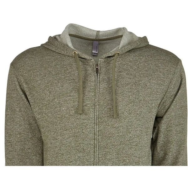 Next Level Apparel Adult Pacifica Denim Fleece Full-Zip H...