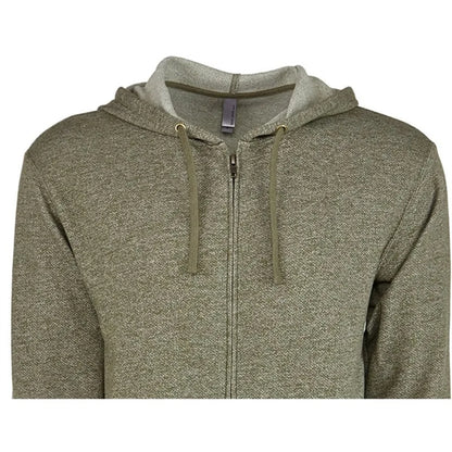 Next Level Apparel Adult Pacifica Denim Fleece Full-Zip H...
