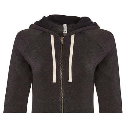 Next Level Apparel Ladies' PCH Raglan Zip Hoodie