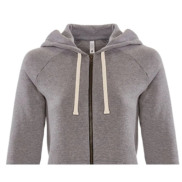 Next Level Apparel Ladies' PCH Raglan Zip Hoodie