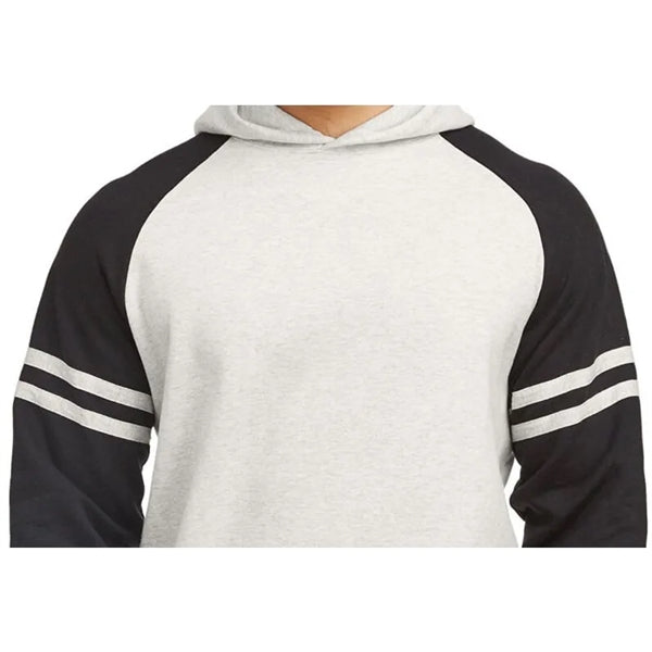 Jerzees Unisex NuBlend Varsity Color-Block Hooded Sweatshirt