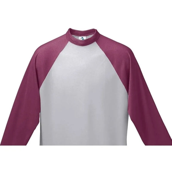 Augusta Sportswear Adult 3/4-Sleeve Baseball Jersey