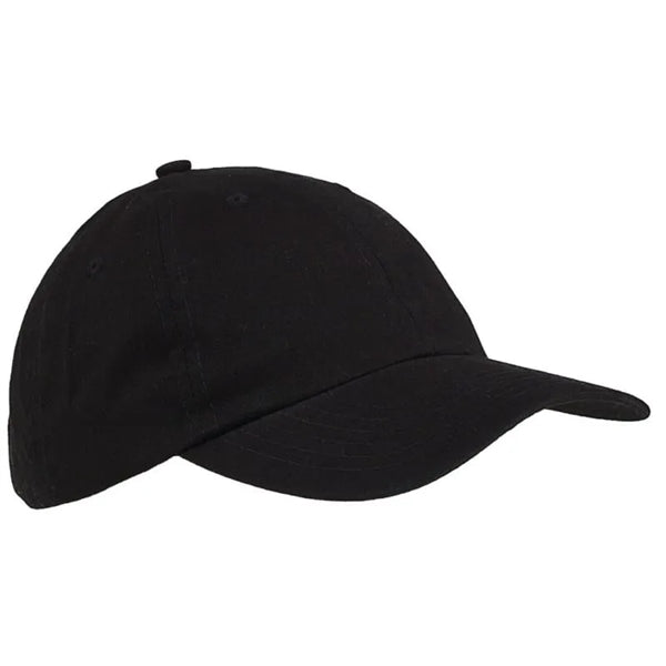 Big Accessories 6-Panel Brushed Twill Unstructured Cap