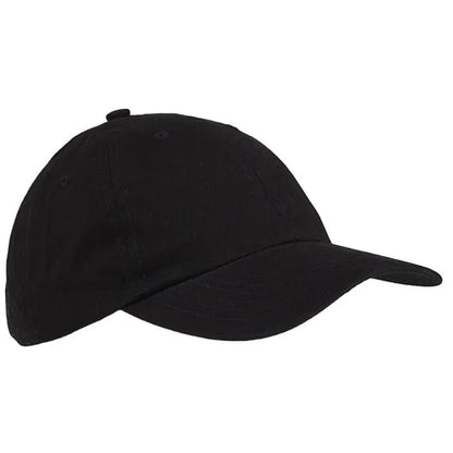 Big Accessories 6-Panel Brushed Twill Unstructured Cap