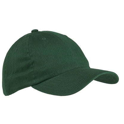 Big Accessories 6-Panel Brushed Twill Unstructured Cap