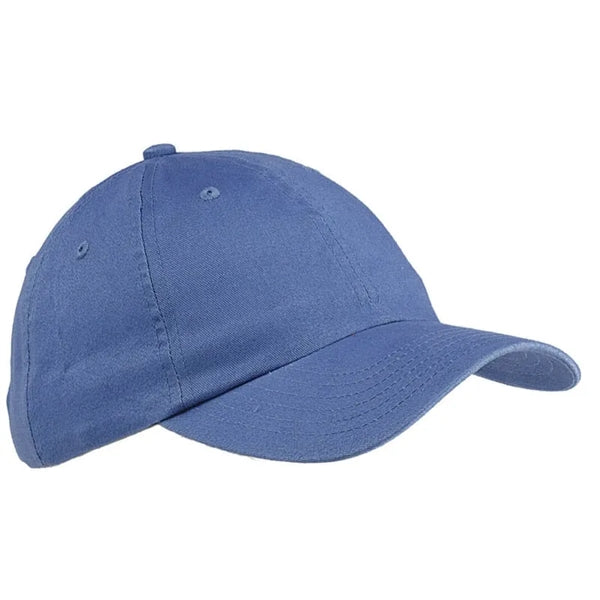 Big Accessories 6-Panel Brushed Twill Unstructured Cap