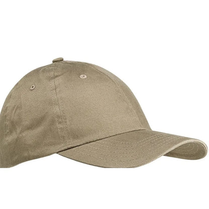 Big Accessories 6-Panel Brushed Twill Unstructured Cap