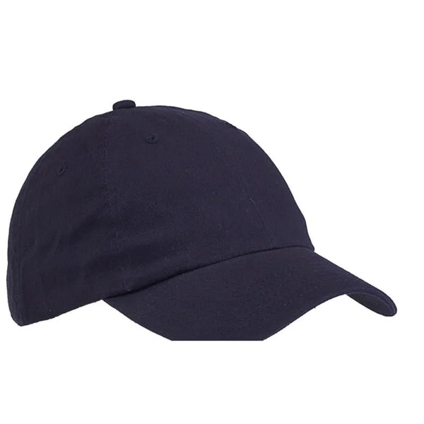 Big Accessories 6-Panel Brushed Twill Unstructured Cap