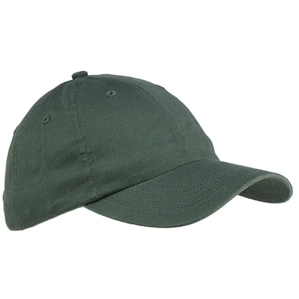 Big Accessories 6-Panel Brushed Twill Unstructured Cap