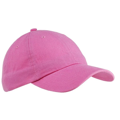Big Accessories 6-Panel Brushed Twill Unstructured Cap