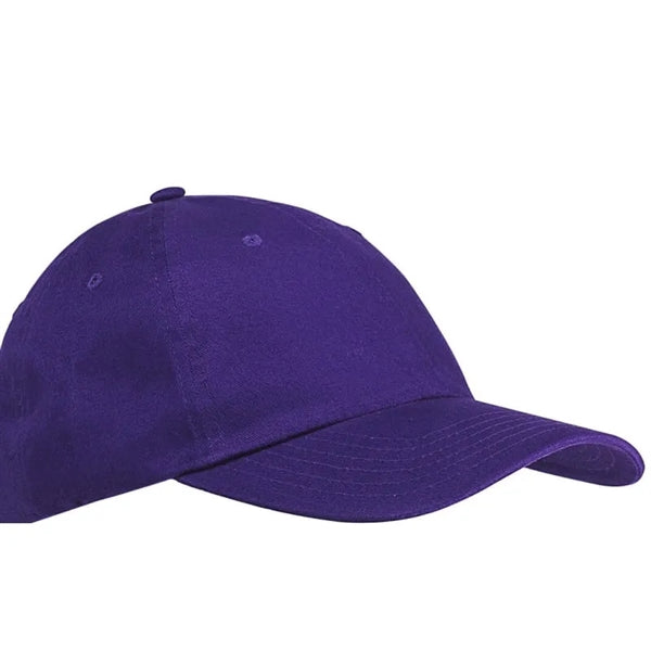 Big Accessories 6-Panel Brushed Twill Unstructured Cap