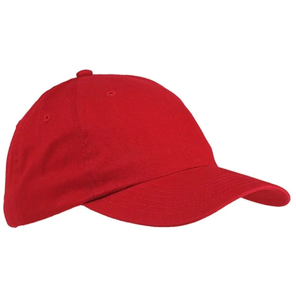 Big Accessories 6-Panel Brushed Twill Unstructured Cap