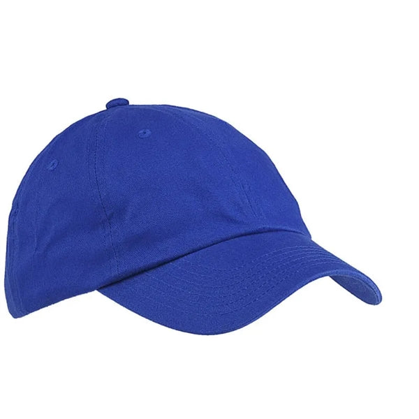 Big Accessories 6-Panel Brushed Twill Unstructured Cap