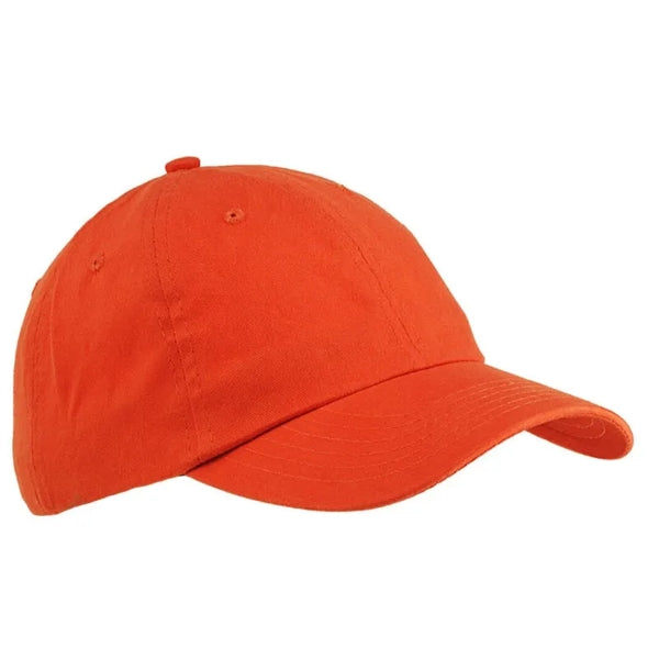 Big Accessories 6-Panel Brushed Twill Unstructured Cap