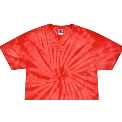 Tie-Dye Adult 5.4 Oz. 100% Cotton Spider T-Shirt