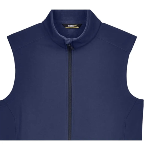 CORE365 Men's Cruise Two-Layer Fleece Bonded Soft Shell Vest