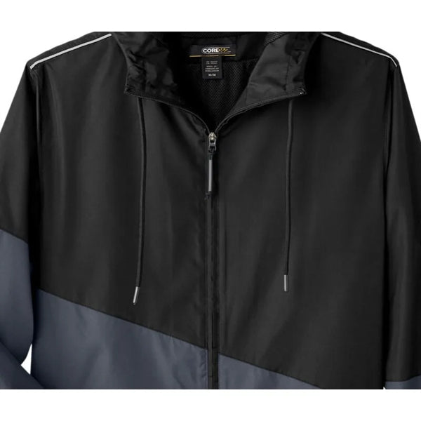 CORE365 Unisex Techno Lite Colorblock Windbreaker