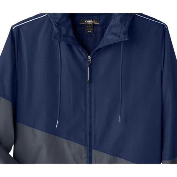 CORE365 Unisex Techno Lite Colorblock Windbreaker