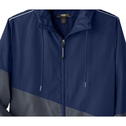 CORE365 Unisex Techno Lite Colorblock Windbreaker