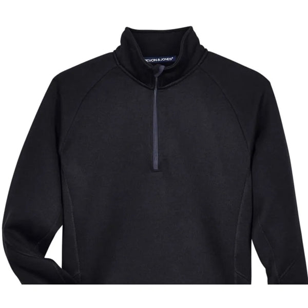 Devon & Jones Adult Bristol Sweater Fleece Quarter-Zip