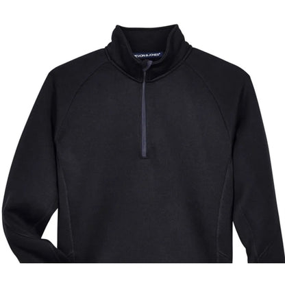 Devon & Jones Adult Bristol Sweater Fleece Quarter-Zip