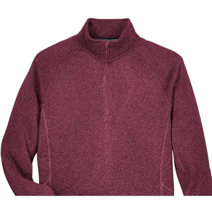 Devon & Jones Adult Bristol Sweater Fleece Quarter-Zip