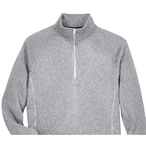 Devon & Jones Adult Bristol Sweater Fleece Quarter-Zip