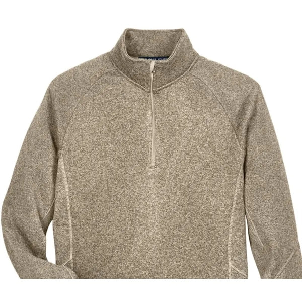 Devon & Jones Adult Bristol Sweater Fleece Quarter-Zip