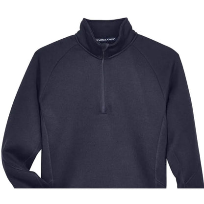 Devon & Jones Adult Bristol Sweater Fleece Quarter-Zip