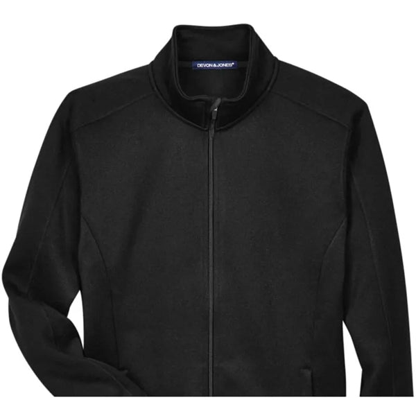 Devon & Jones Men's Bristol Full-Zip Sweater Fleece Jacket