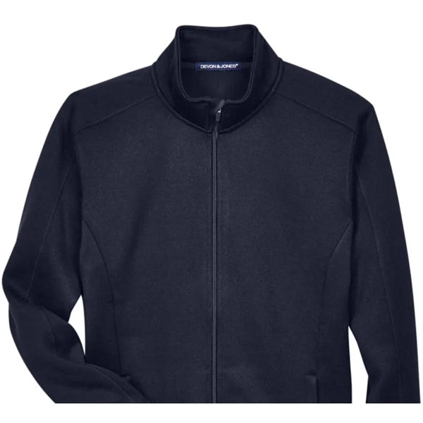 Devon & Jones Men's Bristol Full-Zip Sweater Fleece Jacket