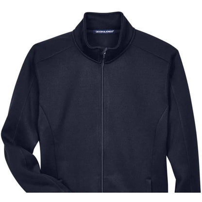 Devon & Jones Men's Bristol Full-Zip Sweater Fleece Jacket