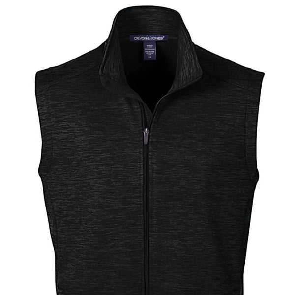 Devon & Jones Men's Newbury Melange Fleece Vest