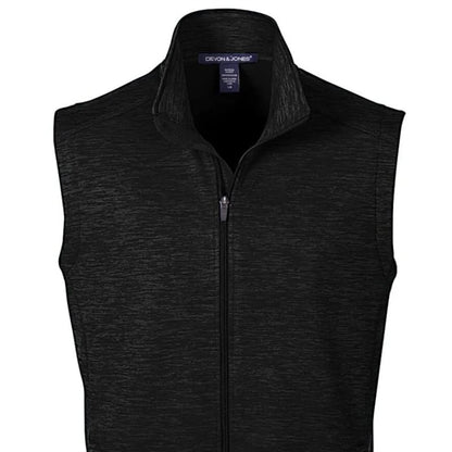 Devon & Jones Men's Newbury Melange Fleece Vest