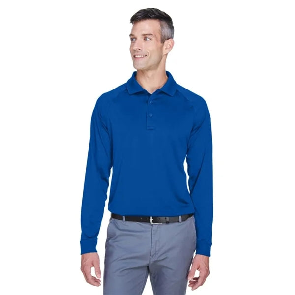 Harriton Men's Advantage Snag Protection Plus Long-Sleeve...