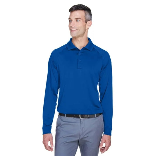 Harriton Men's Advantage Snag Protection Plus Long-Sleeve...