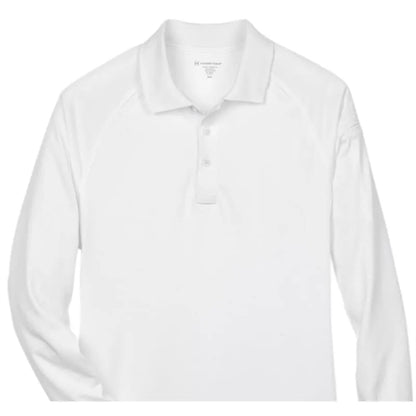 Harriton Men's Advantage Snag Protection Plus Long-Sleeve...