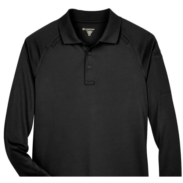 Harriton Men's Advantage Snag Protection Plus Long-Sleeve...